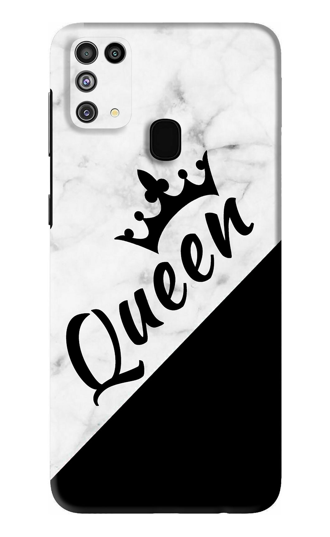 Queen Samsung Galaxy F41 Back Skin Wrap