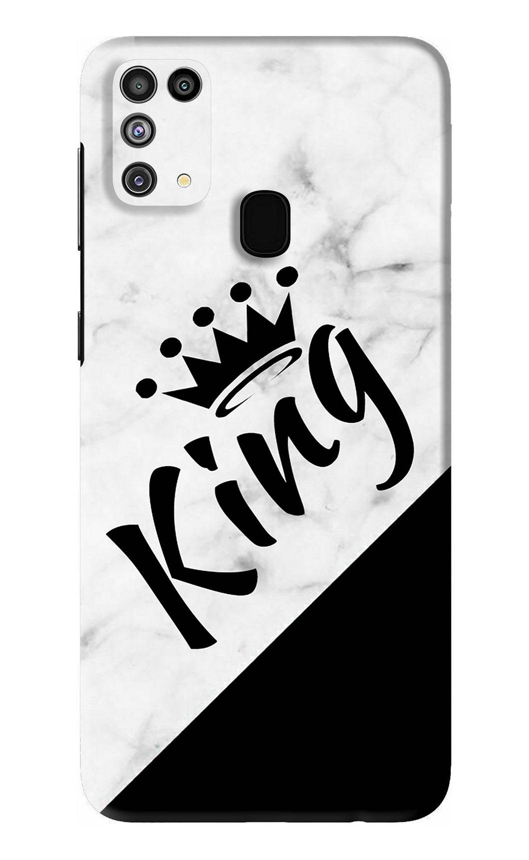 King Samsung Galaxy F41 Back Skin Wrap