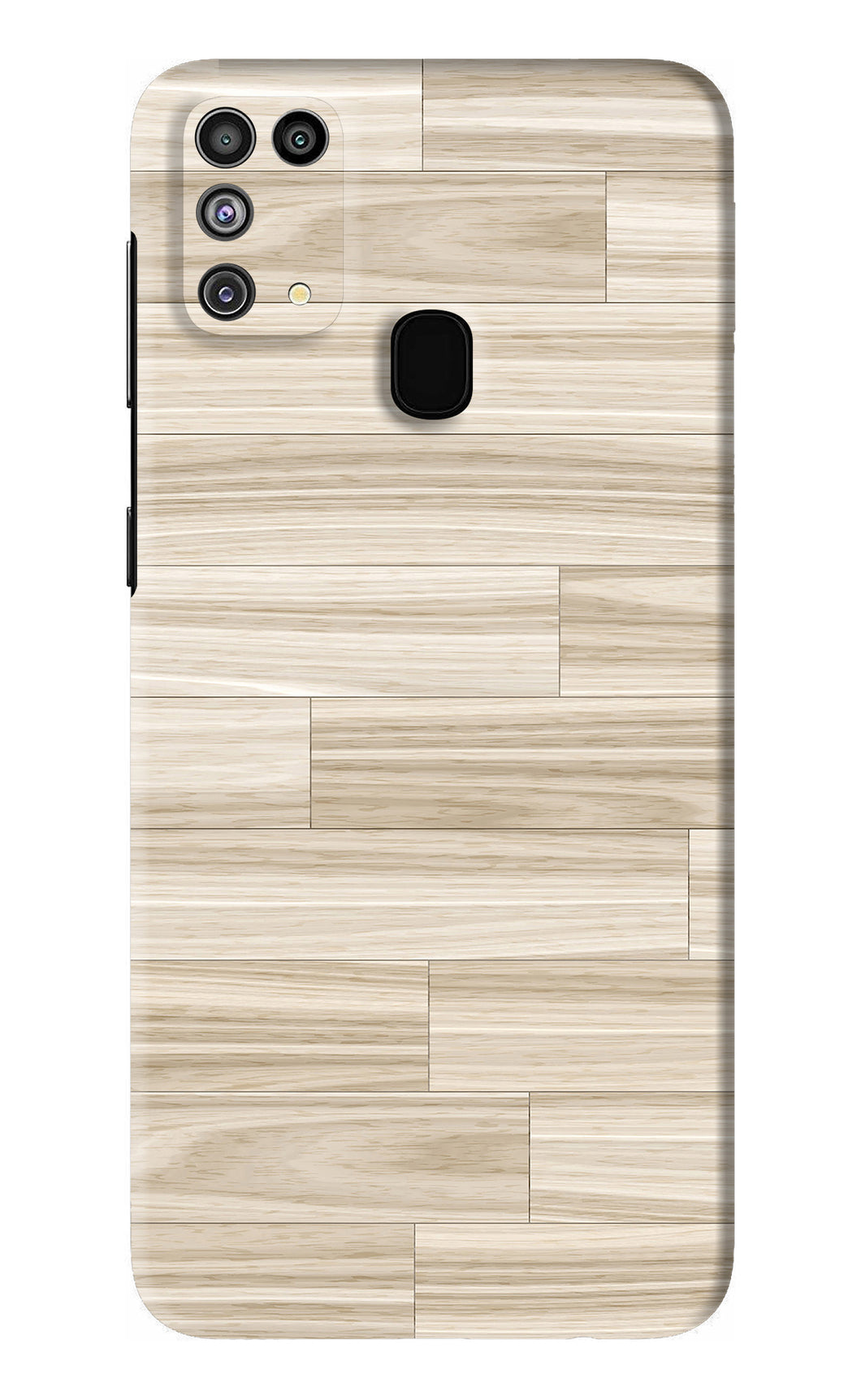 Wooden Art Texture Samsung Galaxy F41 Back Skin Wrap