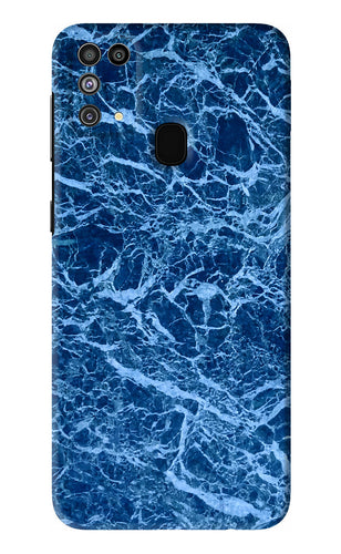 Blue Marble Samsung Galaxy F41 Back Skin Wrap