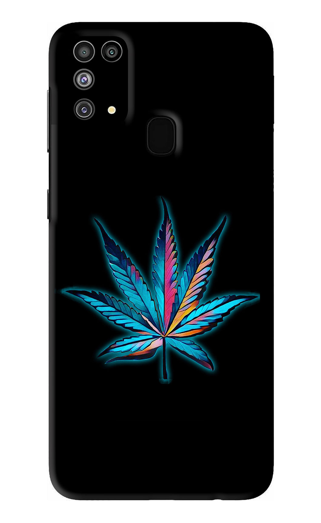 Weed Samsung Galaxy F41 Back Skin Wrap