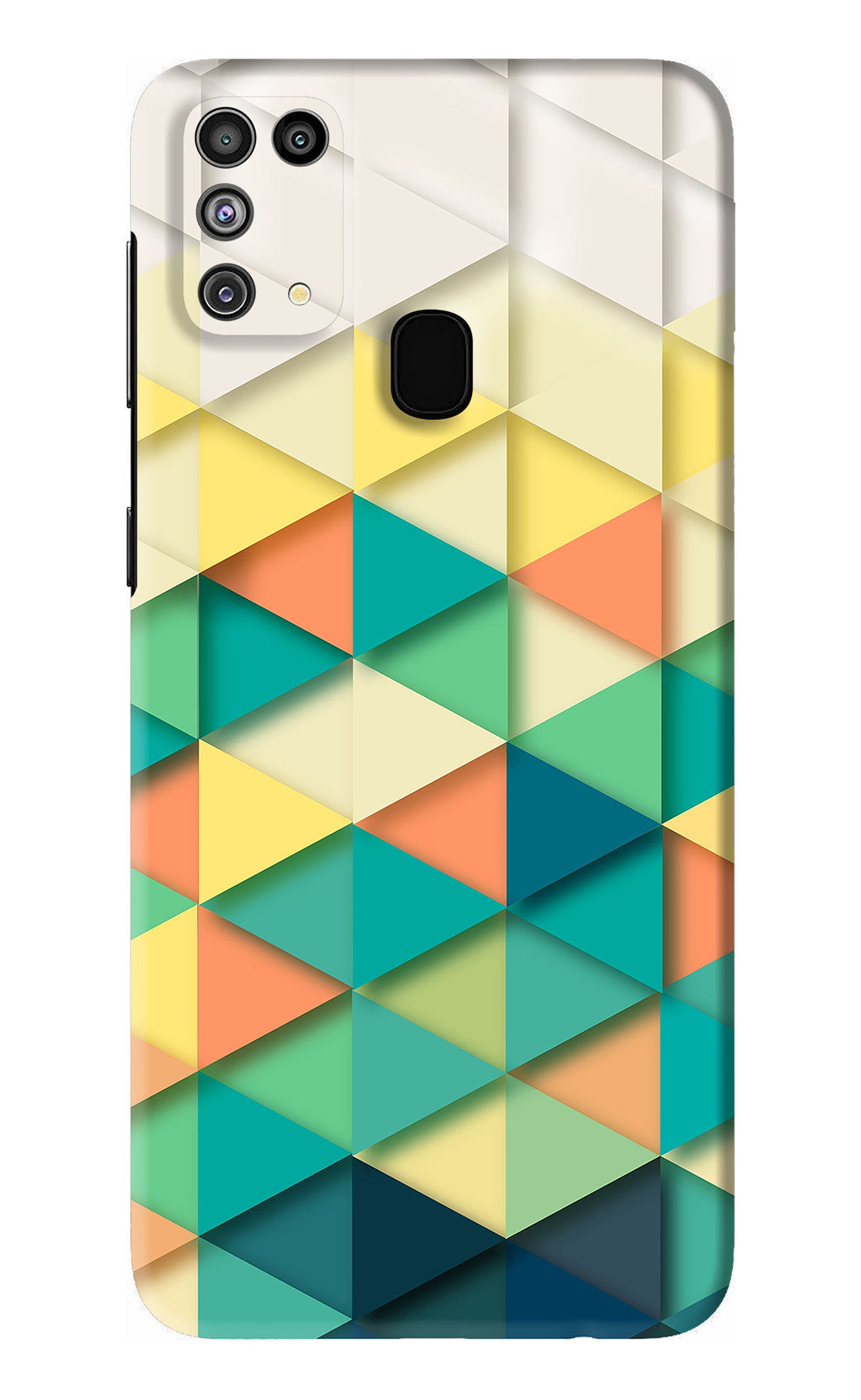 Abstract 1 Samsung Galaxy F41 Back Skin Wrap