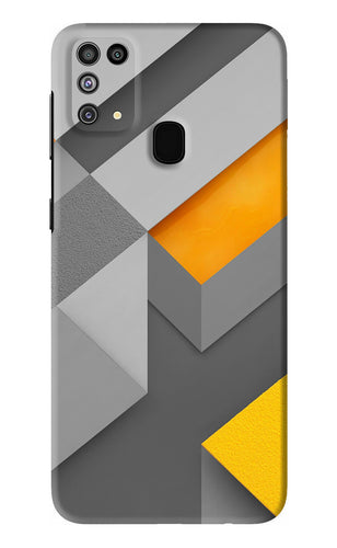 Abstract Samsung Galaxy F41 Back Skin Wrap