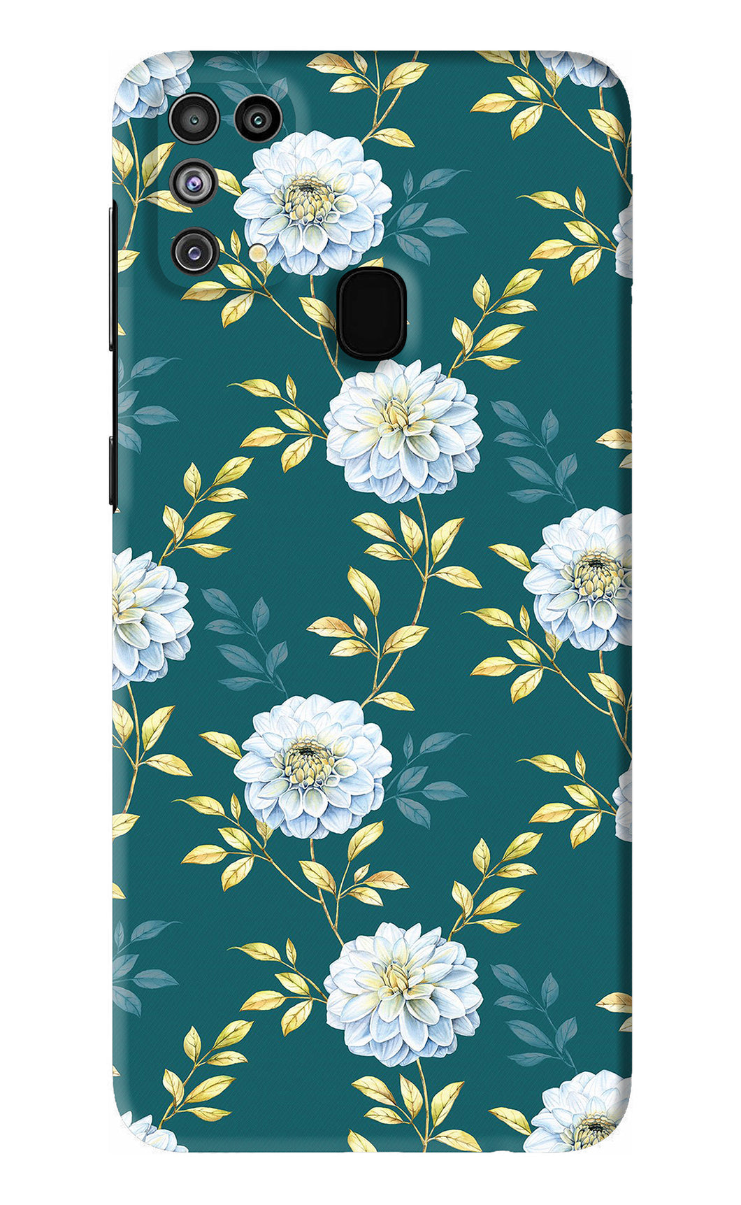 Flowers 5 Samsung Galaxy F41 Back Skin Wrap