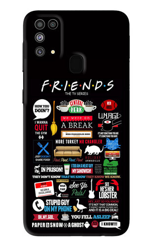 FRIENDS Samsung Galaxy F41 Back Skin Wrap