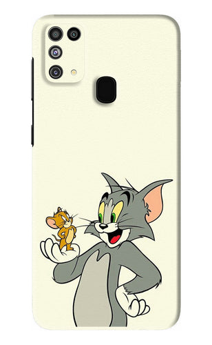 Tom & Jerry Samsung Galaxy F41 Back Skin Wrap