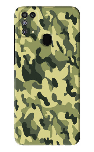 Camouflage Samsung Galaxy F41 Back Skin Wrap