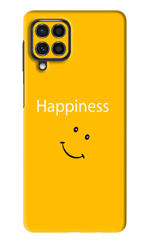 Happiness With Smiley Samsung Galaxy F62 Back Skin Wrap