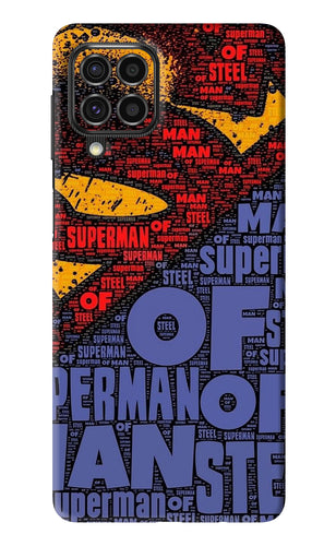 Superman Samsung Galaxy F62 Back Skin Wrap