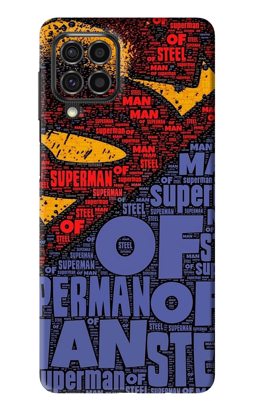 Superman Samsung Galaxy F62 Back Skin Wrap