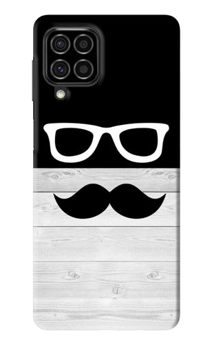 Mustache Samsung Galaxy F62 Back Skin Wrap