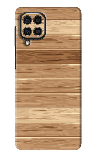Wooden Vector Samsung Galaxy F62 Back Skin Wrap