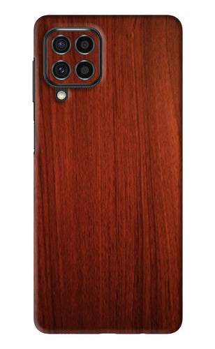 Wooden Plain Pattern Samsung Galaxy F62 Back Skin Wrap
