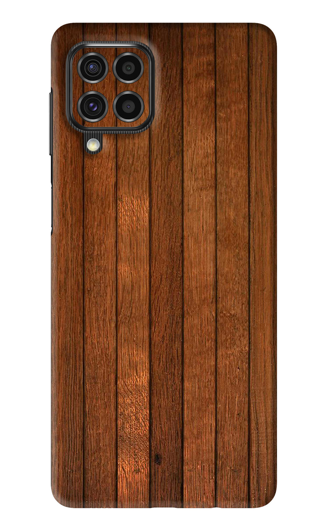 Wooden Artwork Bands Samsung Galaxy F62 Back Skin Wrap