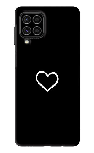 Heart Samsung Galaxy F62 Back Skin Wrap