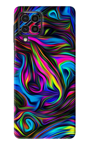 Abstract Art Samsung Galaxy F62 Back Skin Wrap