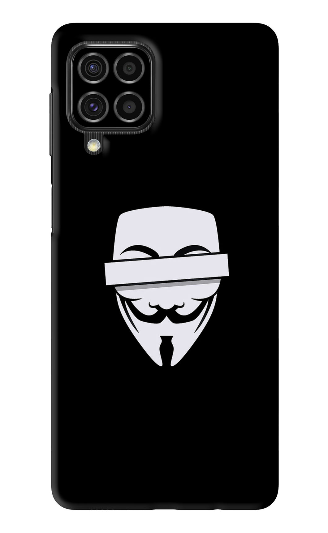 Anonymous Face Samsung Galaxy F62 Back Skin Wrap