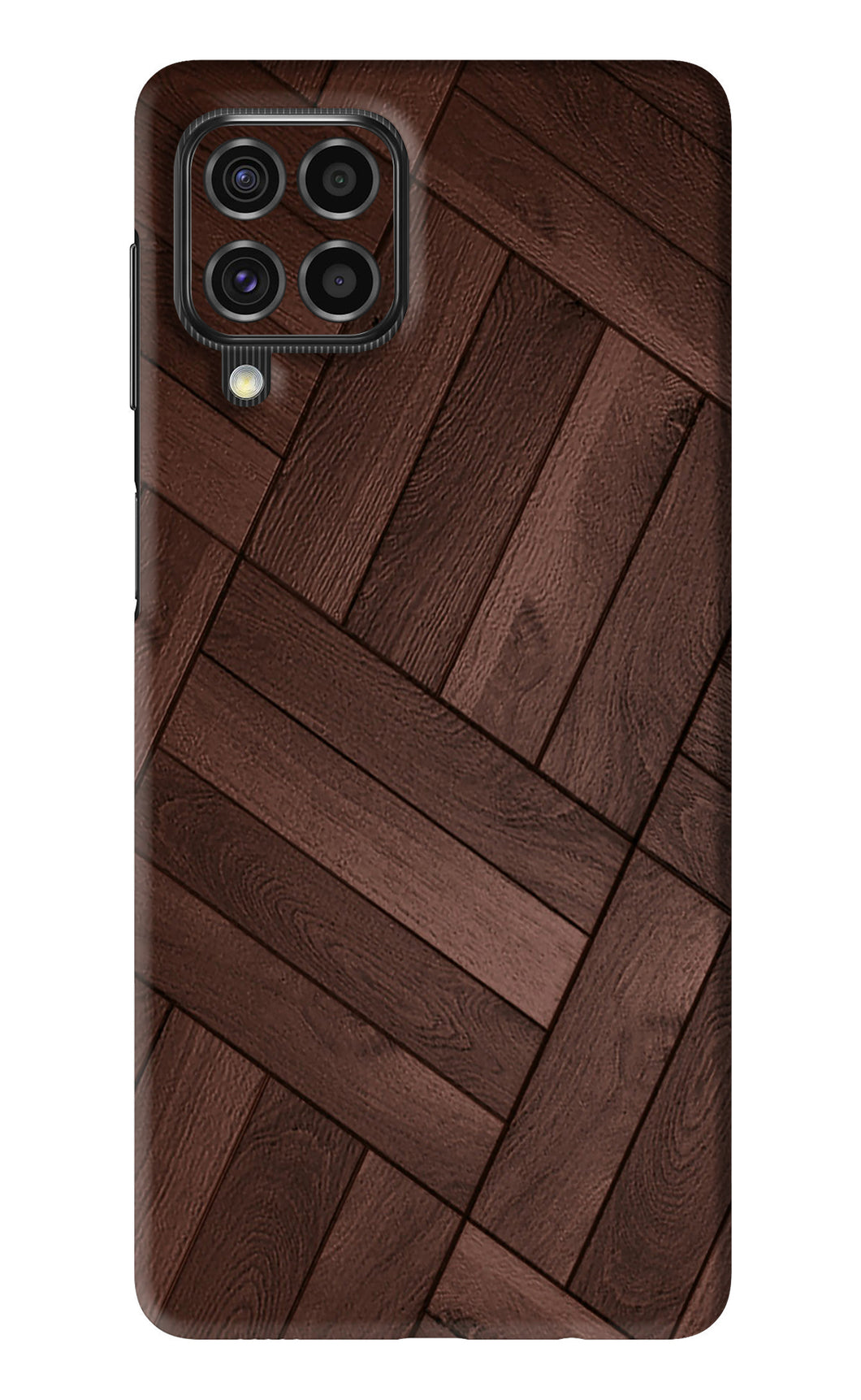 Wooden Texture Design Samsung Galaxy F62 Back Skin Wrap
