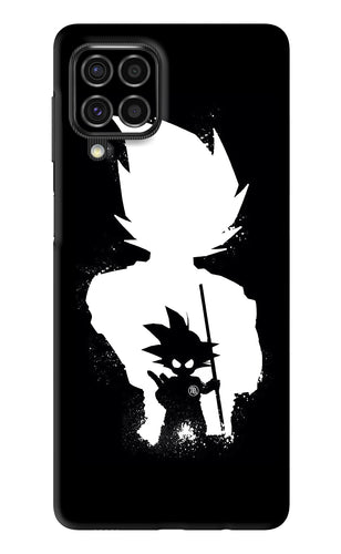 Goku Shadow Samsung Galaxy F62 Back Skin Wrap