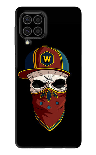Skull Samsung Galaxy F62 Back Skin Wrap