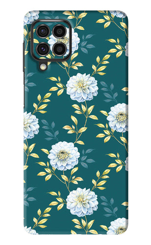 Flowers 5 Samsung Galaxy F62 Back Skin Wrap