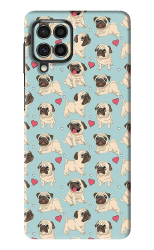 Pug Dog Samsung Galaxy F62 Back Skin Wrap