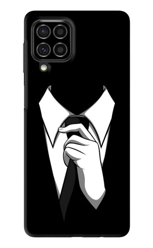 Black Tie Samsung Galaxy F62 Back Skin Wrap