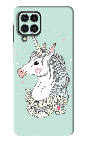 Unicorn Wallpaper Samsung Galaxy F62 Back Skin Wrap