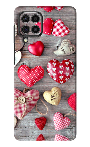 Love Wallpaper Samsung Galaxy F62 Back Skin Wrap