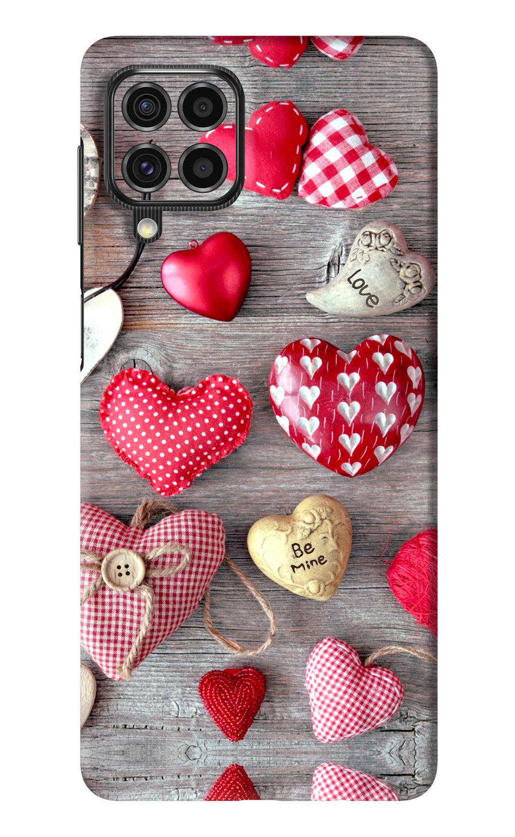 Love Wallpaper Samsung Galaxy F62 Back Skin Wrap