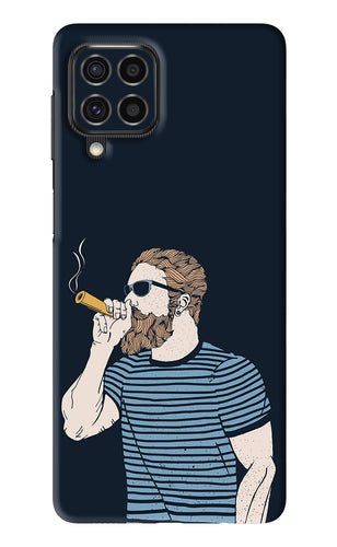 Smoking Samsung Galaxy F62 Back Skin Wrap