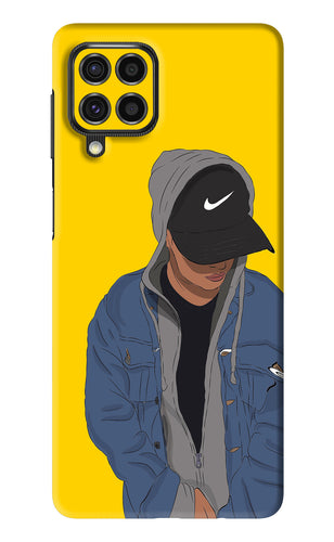 Nike Boy Samsung Galaxy F62 Back Skin Wrap