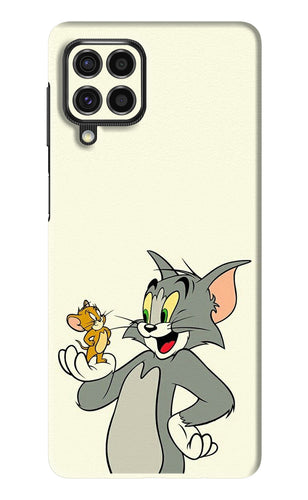 Tom & Jerry Samsung Galaxy F62 Back Skin Wrap