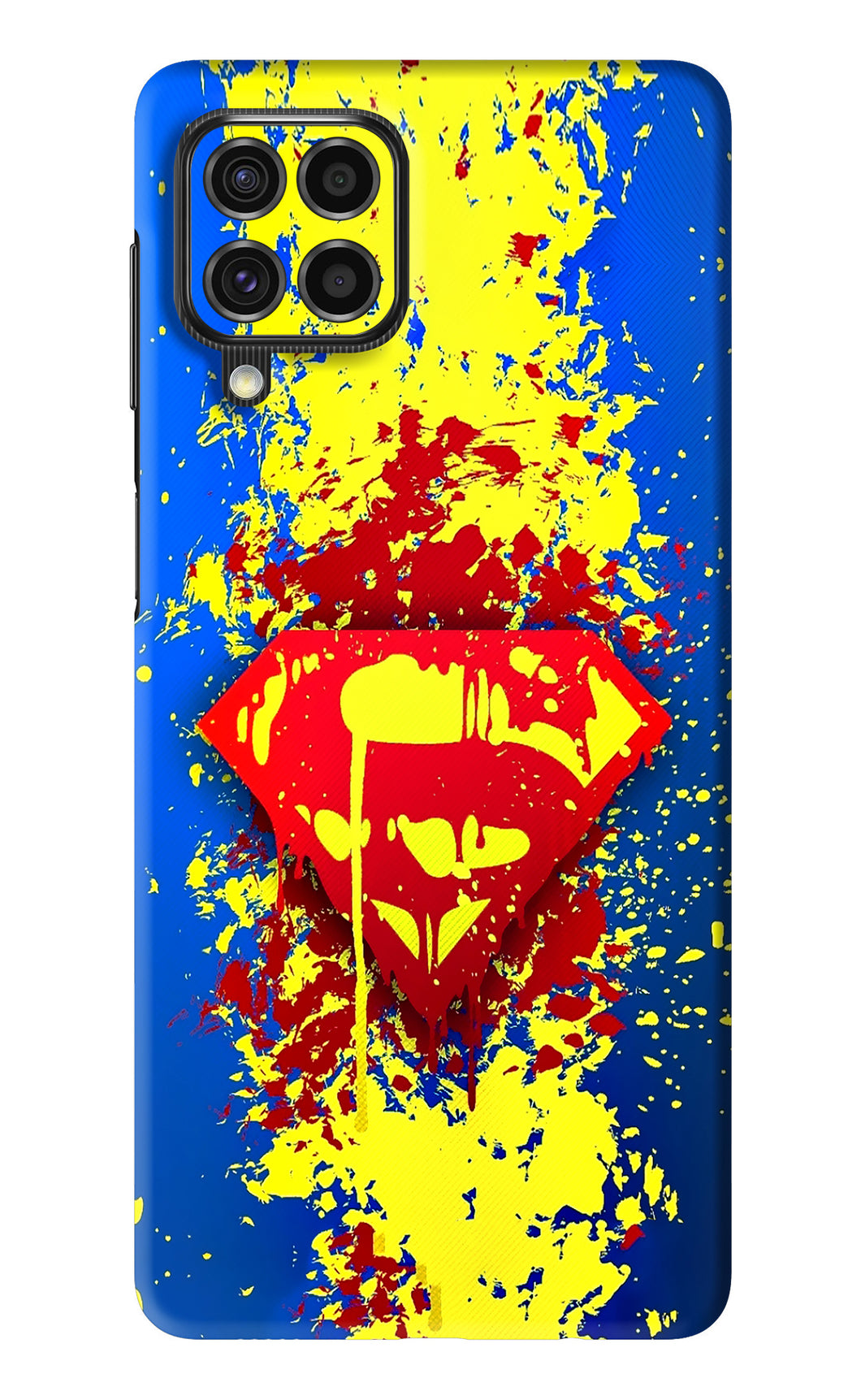 Superman logo Samsung Galaxy F62 Back Skin Wrap