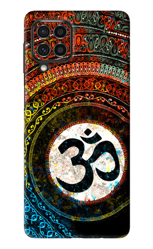 Om Cultural Samsung Galaxy F62 Back Skin Wrap