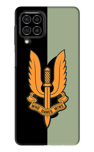 Balidan Logo Samsung Galaxy F62 Back Skin Wrap