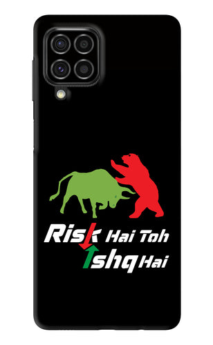 Risk Hai Toh Ishq Hai Samsung Galaxy F62 Back Skin Wrap