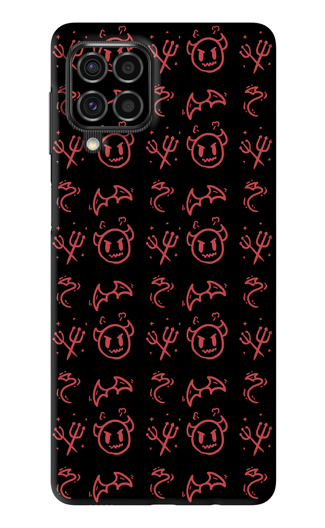 Devil Samsung Galaxy F62 Back Skin Wrap