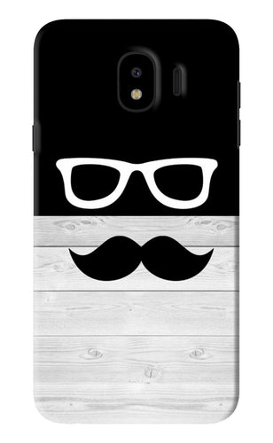 Mustache Samsung Galaxy J4 Back Skin Wrap