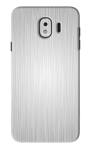 Wooden Grey Texture Samsung Galaxy J4 Back Skin Wrap