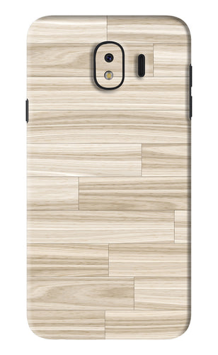 Wooden Art Texture Samsung Galaxy J4 Back Skin Wrap