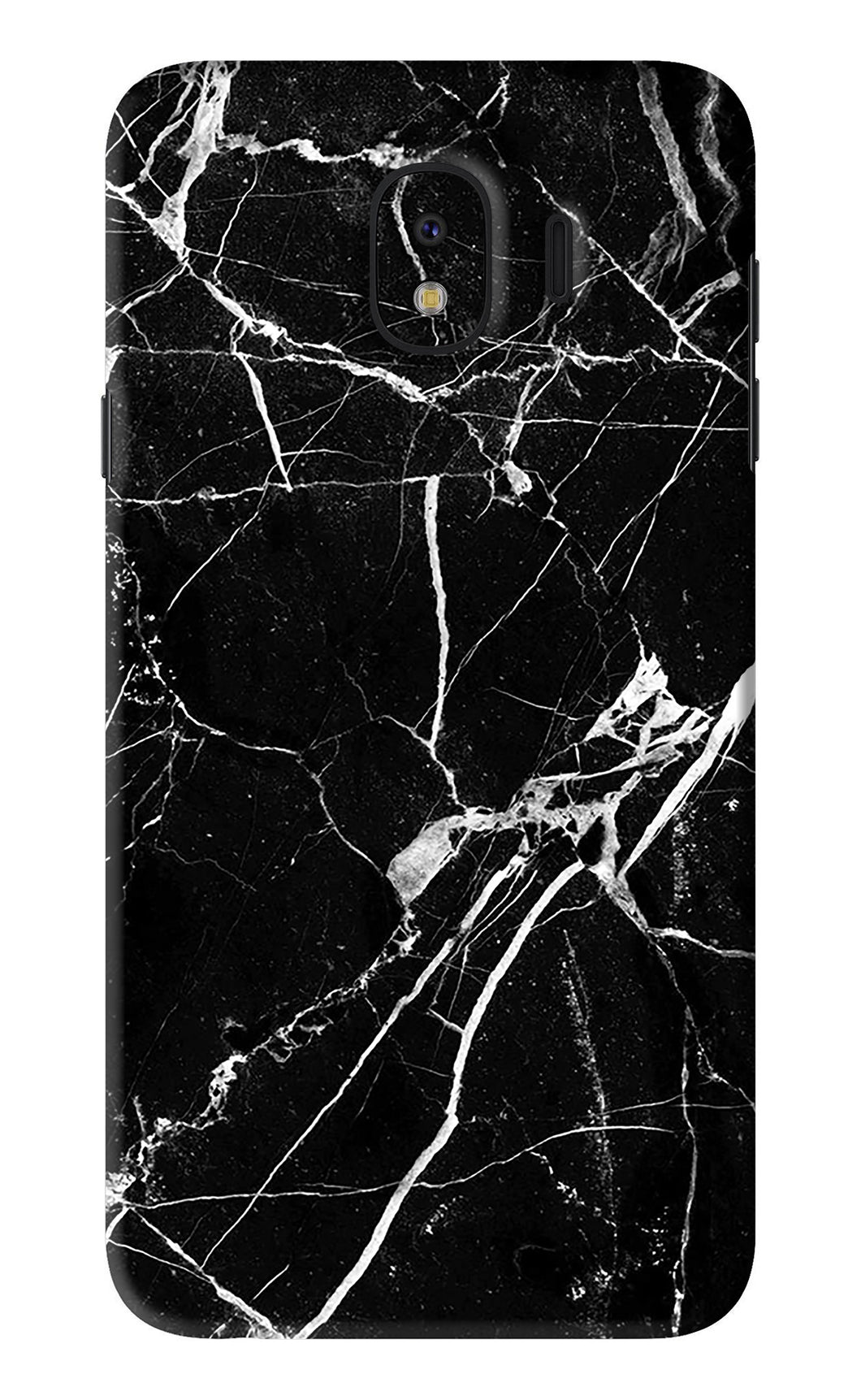 Black Marble Texture 2 Samsung Galaxy J4 Back Skin Wrap