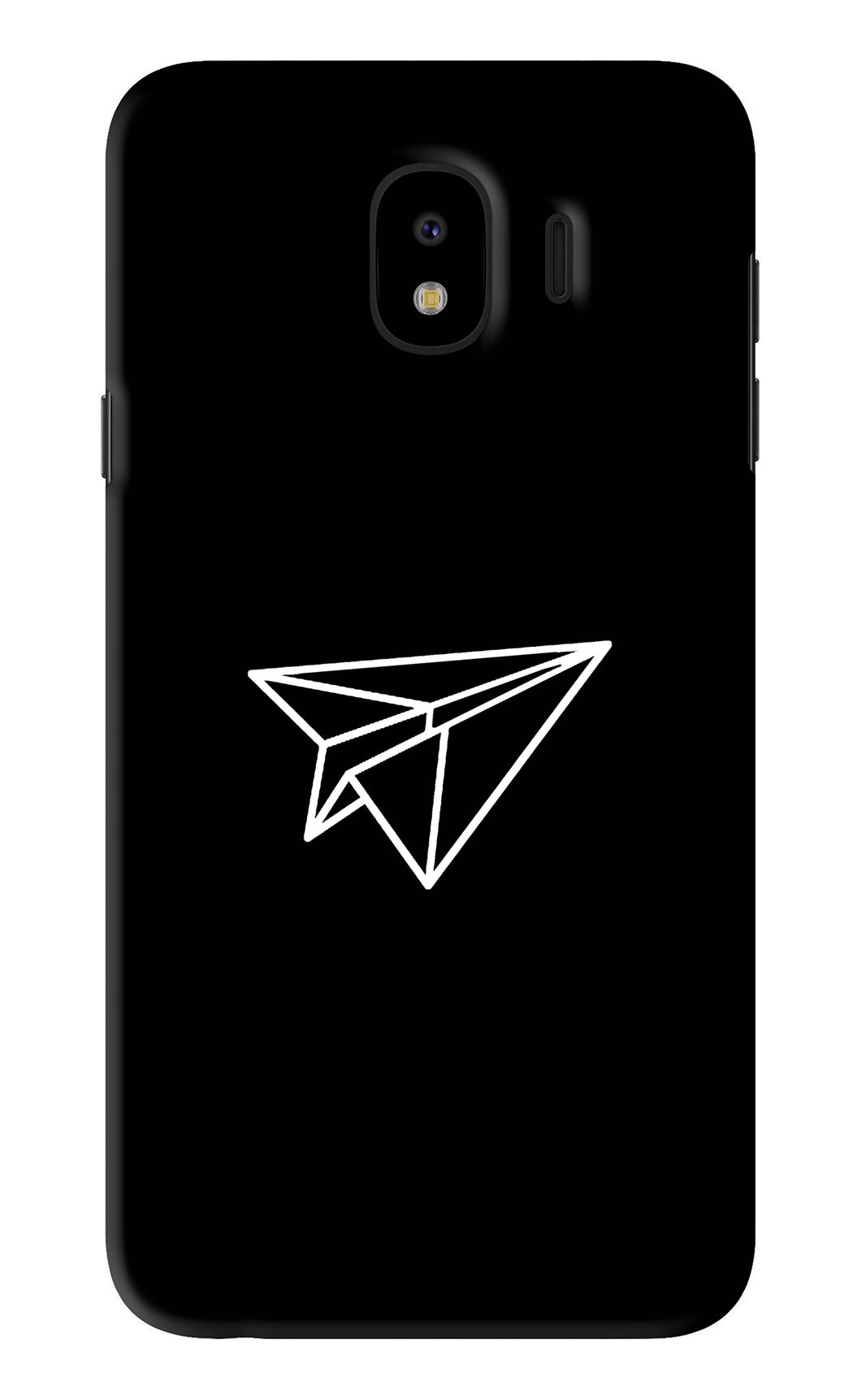 Paper Plane White Samsung Galaxy J4 Back Skin Wrap