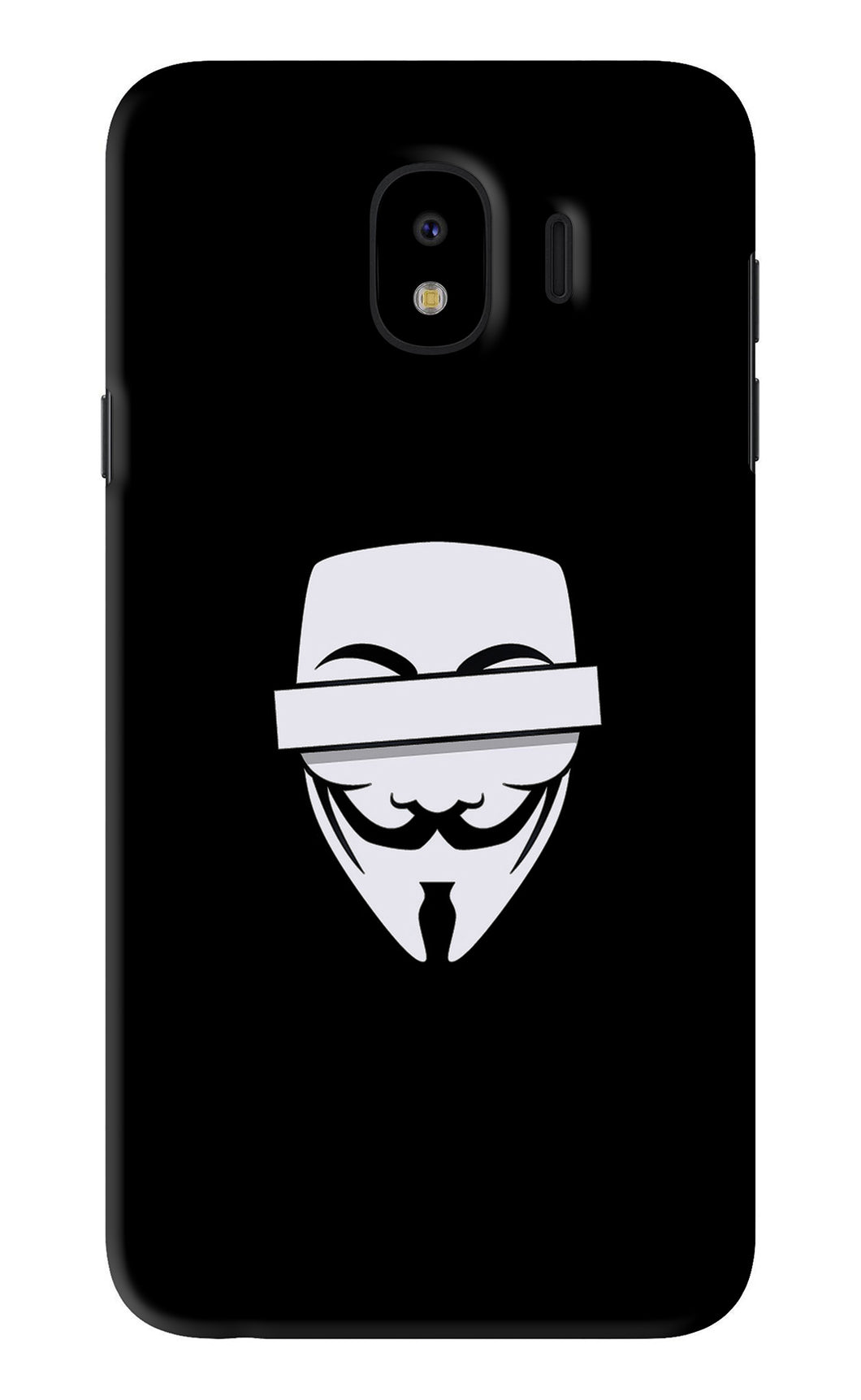 Anonymous Face Samsung Galaxy J4 Back Skin Wrap