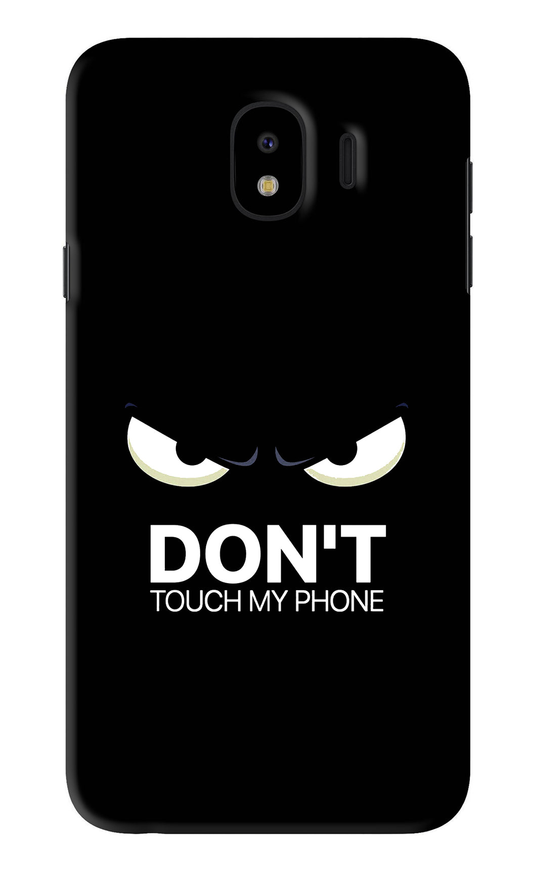 Don'T Touch My Phone Samsung Galaxy J4 Back Skin Wrap