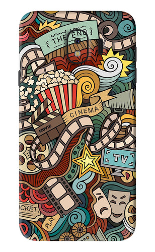 Cinema Abstract Samsung Galaxy J4 Back Skin Wrap
