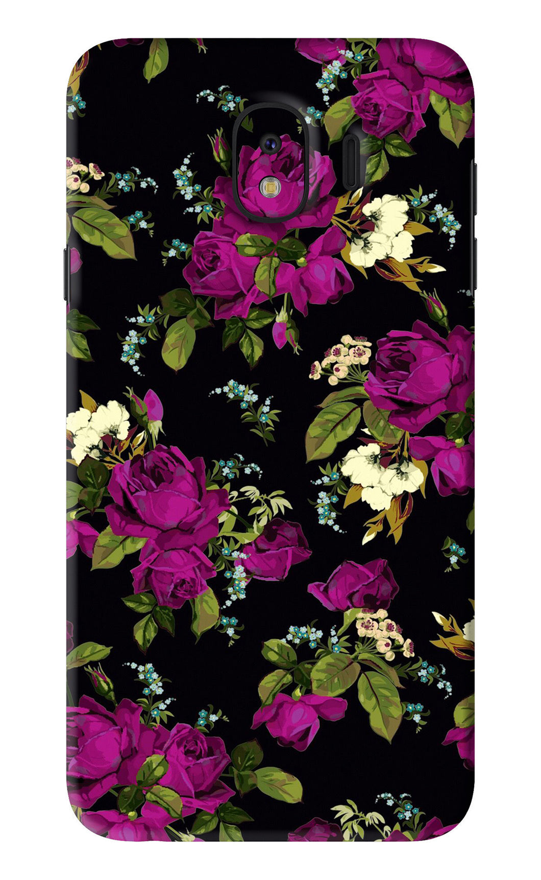 Flowers 3 Samsung Galaxy J4 Back Skin Wrap