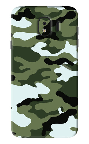 Camouflage 1 Samsung Galaxy J4 Back Skin Wrap
