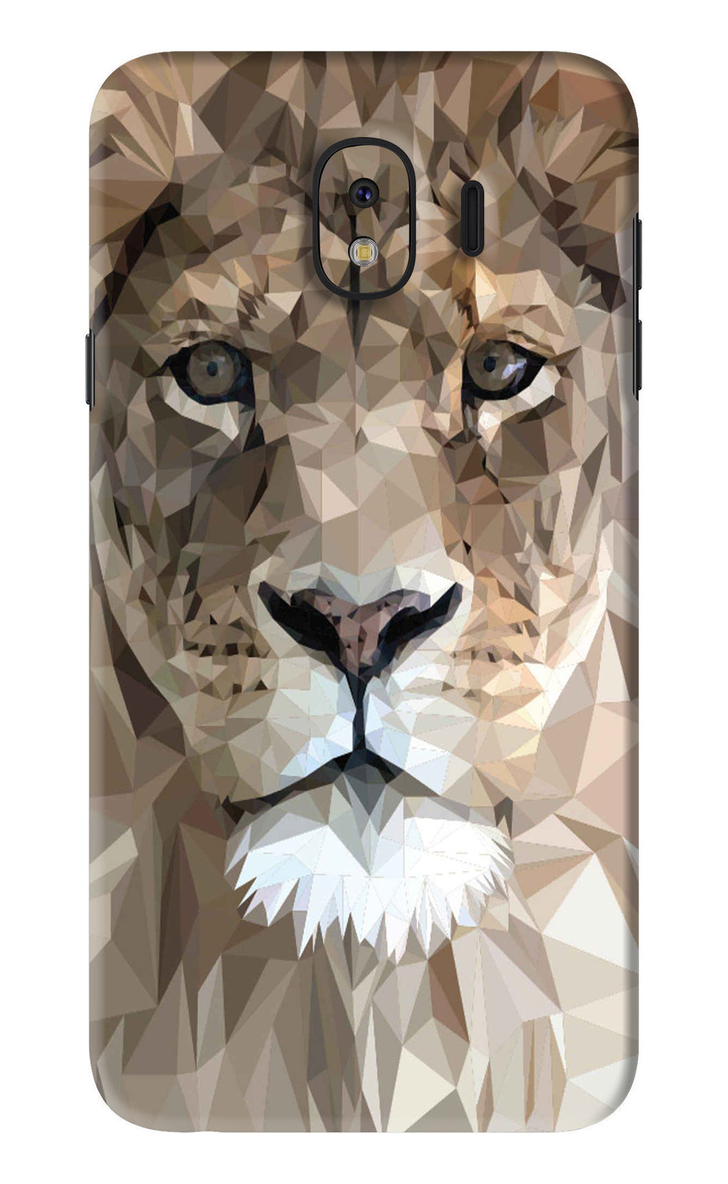 Lion Art Samsung Galaxy J4 Back Skin Wrap