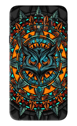 Angry Owl Art Samsung Galaxy J4 Back Skin Wrap